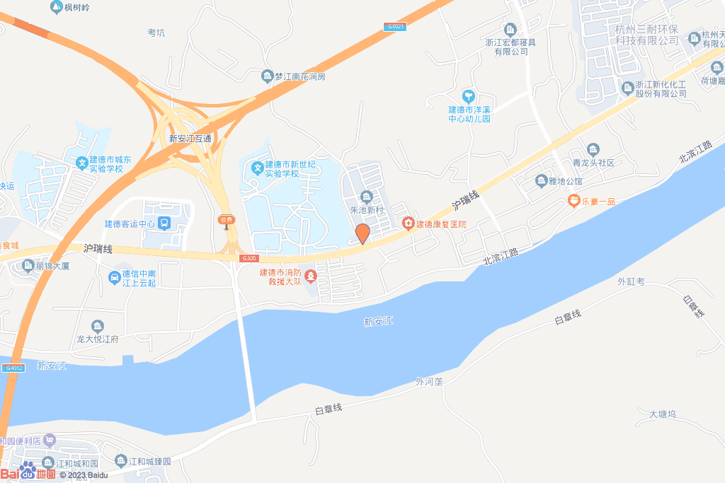 龙大江畔云庐交通图