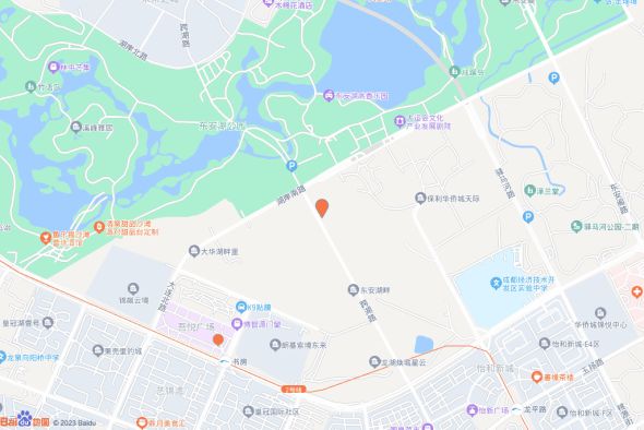 深业东樾府交通图