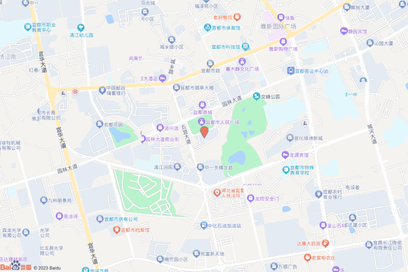 宜都市陆城街道三江村交通图