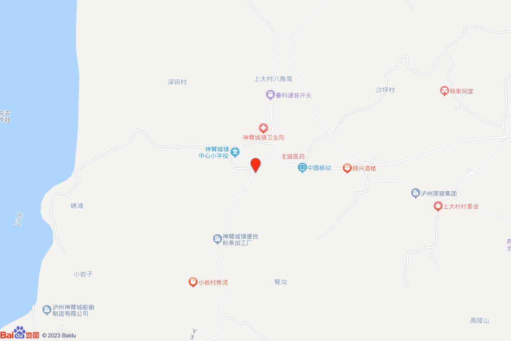 神臂城镇福源承交通图