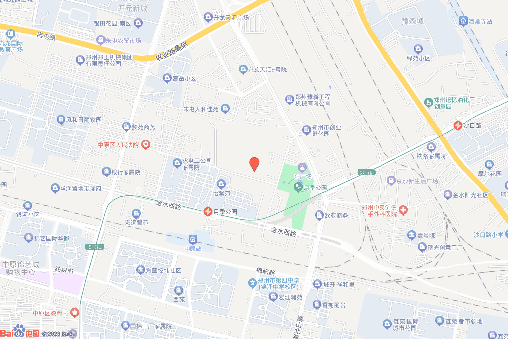 电建·中原华曦府交通图