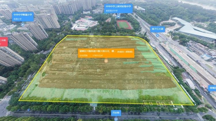 绿城华发金陵月华实景图