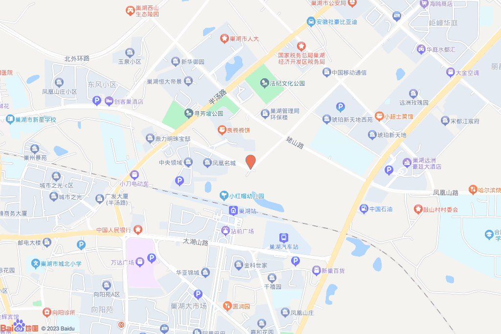 桃花源商业中心交通图