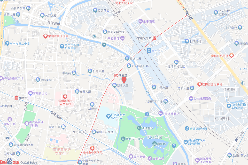 南广场公寓交通图