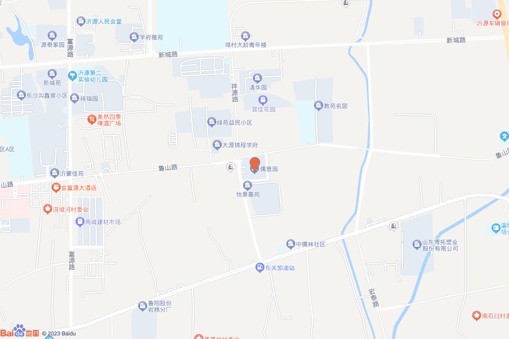 儒意园交通图