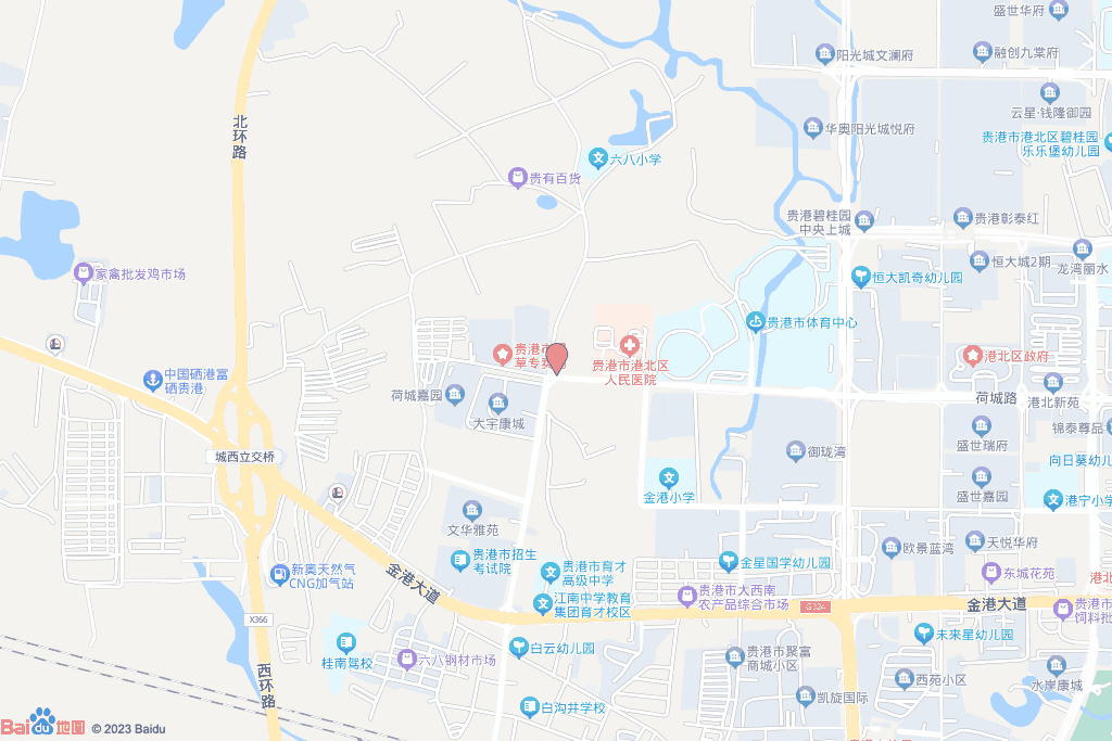 六八商贸城交通图