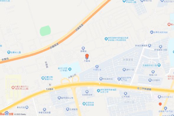 万星城二期交通图