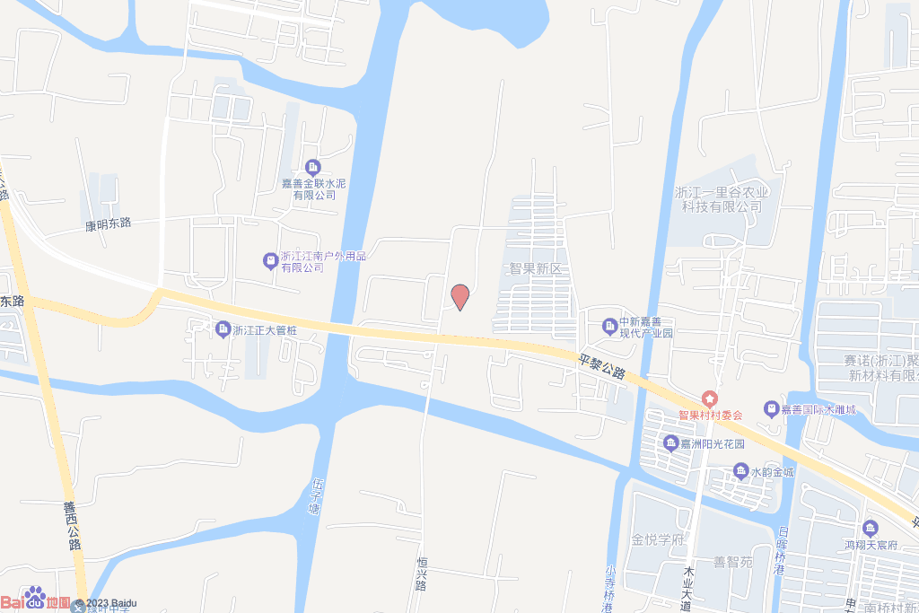 中新商务大厦交通图