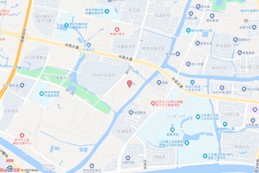 中吴大道南侧、南运河西侧(HX070212-01)地块交通图
