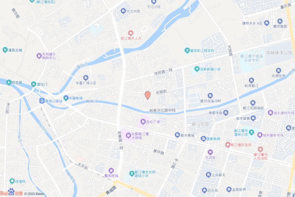 灌口镇光明街灾后重建项目交通图