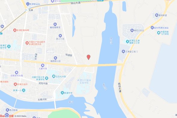 新津区五津街道城东社区六组交通图