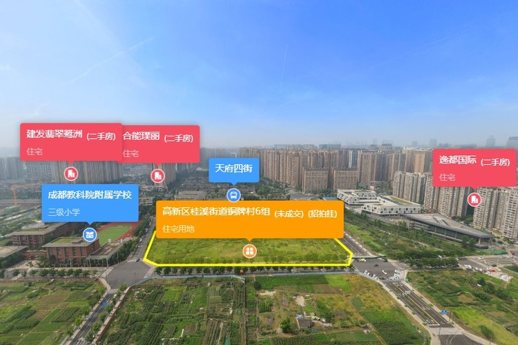 小区相关图