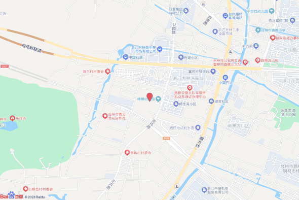 台州市路桥区路南街道花卉路以西、规划支路以南地块交通图