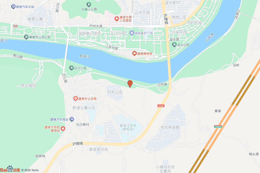 新安江街道XAJ020101-71地块交通图
