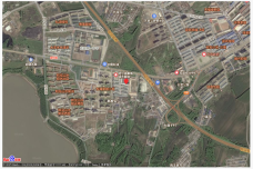 东:农路,南:宾州镇住宅,西:县公安局,北:空地[宾县]
