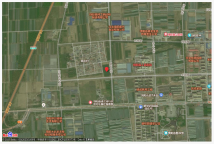 饶阳县朝阳大街西侧、丰收路北侧电子地图