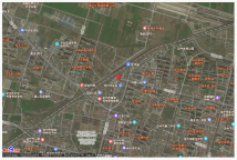 博陵街东侧电子地图