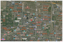 观桥西街北侧电子地图