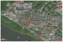 甘蔗街道长江村电子地图