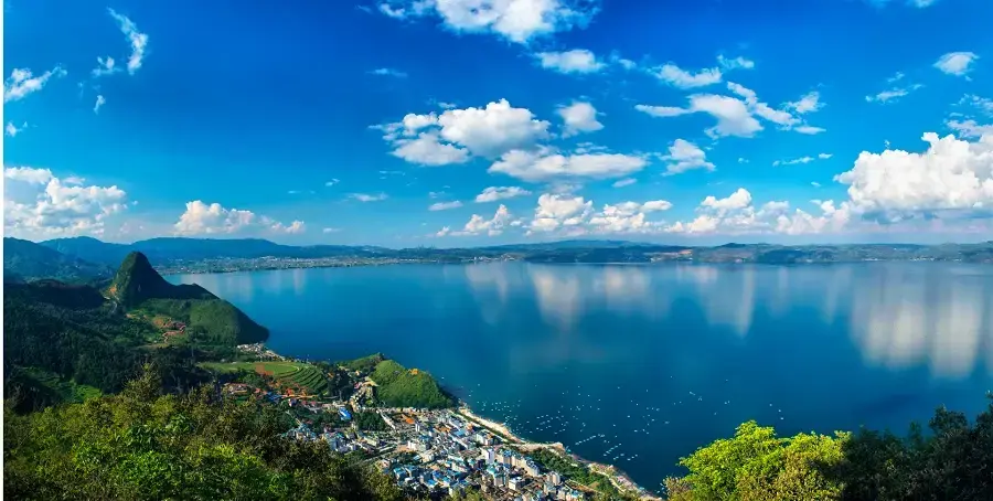 高清組圖撫仙湖廣龍小鎮雛形初現以後撫仙湖旅遊更好玩了