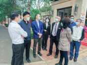 大华物业 | 省住建厅督造组莅临大华锦绣海岸一期调研指导工作，给予高度肯定！