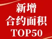 2023年3月中国物业服务企业新增合约面积TOP50