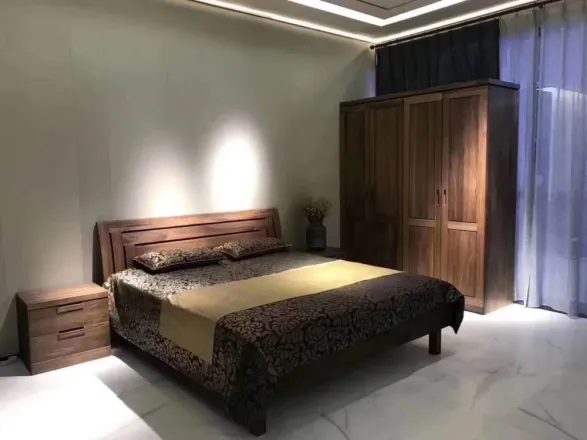 百强黑森林系列,荣耀十余载,防疫大价价格,图片,参数-家具卧室家具床