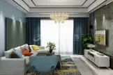 碧桂园天誉实例,128平米的三居室,质感与时尚并存的现代风装修。