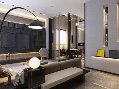 大连普罗旺斯别墅装修设计现代风格