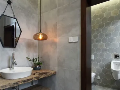 中式别墅卫生间装修效果图