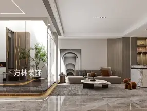 合肥葛洲坝中国府装修简单有活力洋房