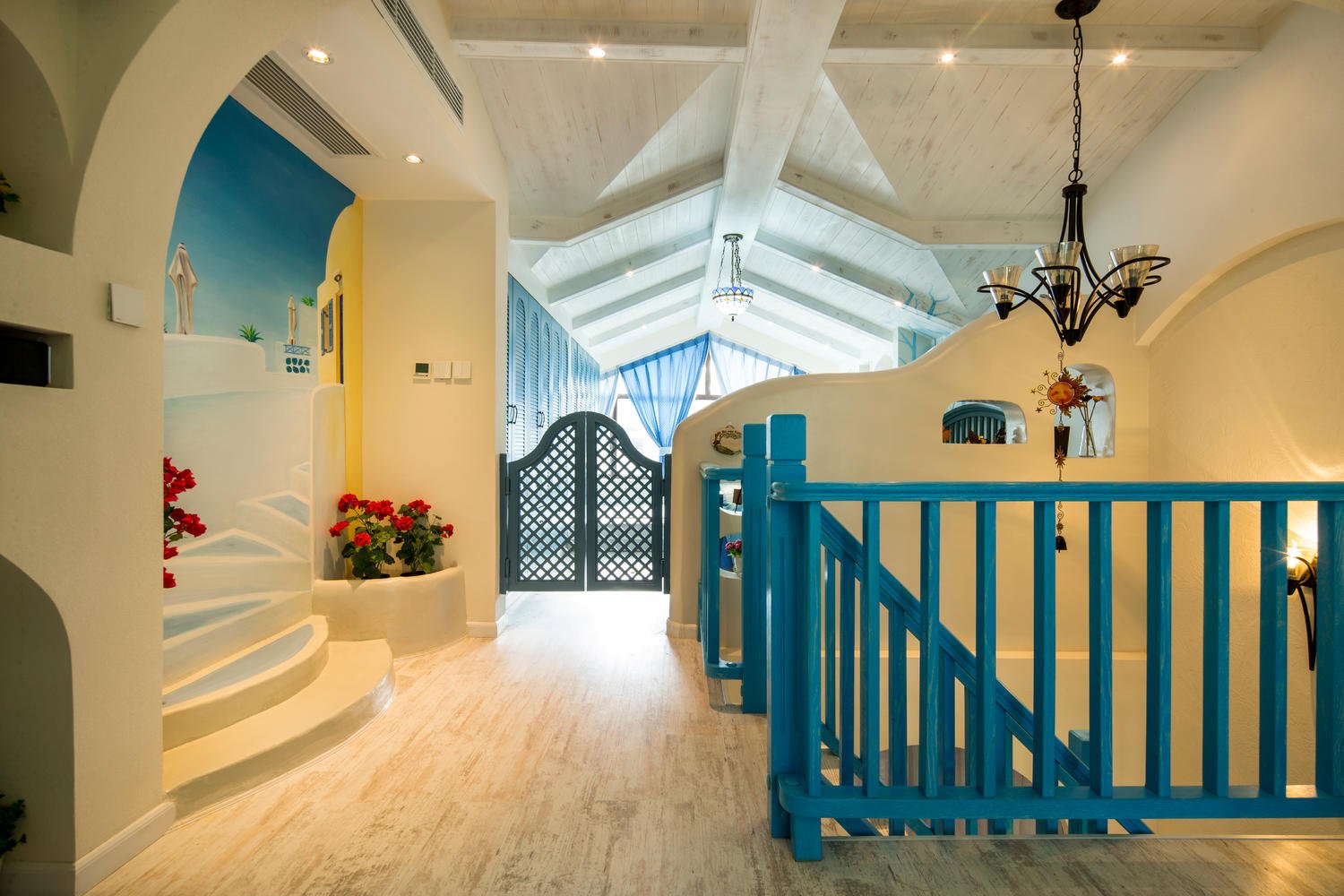 地中海风格的家，来源于蓝色情怀！