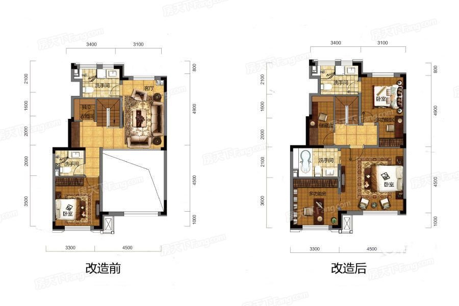 四居室的中式风怎么装修？让保利堂悦这套154平米的装修案例给你点灵感！