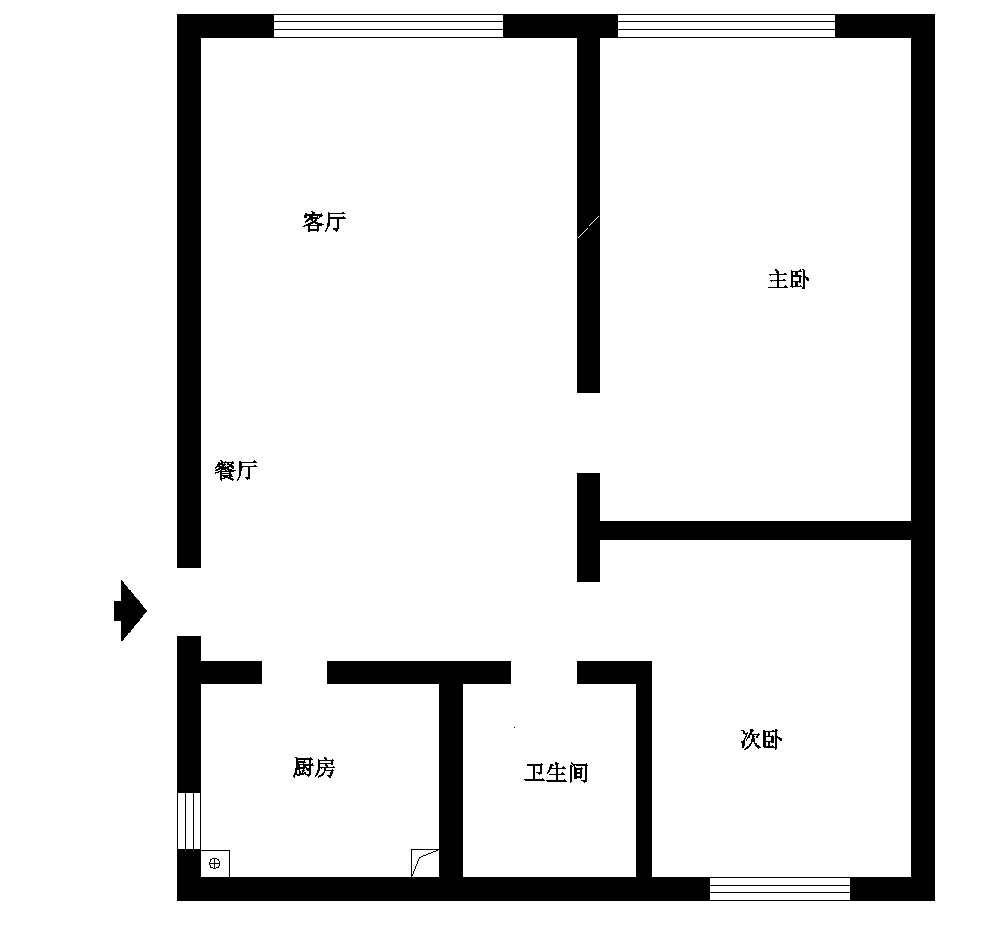 89平米二居室的简欧风格案例，全包只花11万！-假日盈润园装修