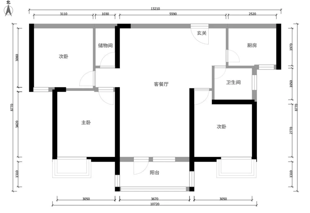 闺蜜家108.72平米，装修只用11万！全包三居室太合适有没有！-中建御景星城装修