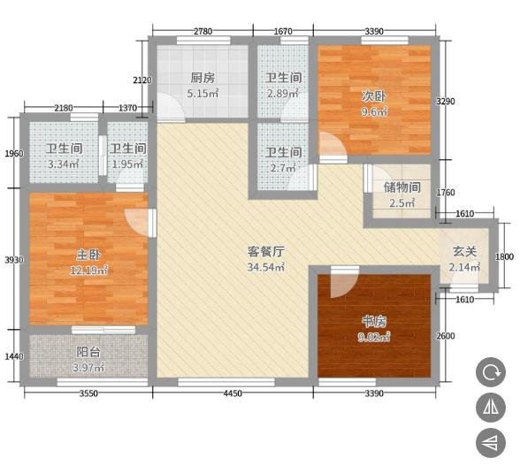 94平米的房子装修只花了3万，日式风格让人眼前一亮！-阳光城·PLUS装修