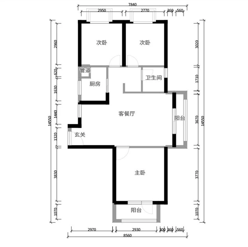 108平米，全包，中式风格的房子如何装修？-汉江湾壹号装修