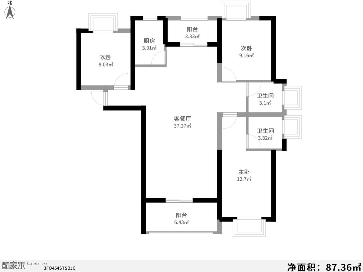 131平米新房，三居室全包装修才花18万元，邻居看了羡慕不已！-千禧城装修