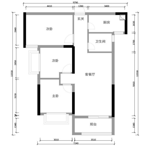 邻居花10万装修的87平米北欧风格，比我家10万的都好！-复地悦城装修