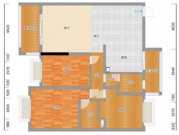 三口之家全包10万元主营造温馨、舒适的家。