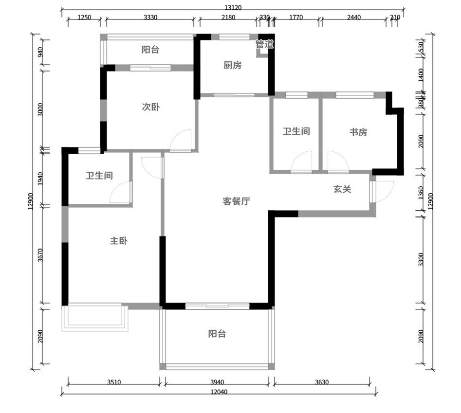 117.06平米的三居室，采用现代风格装修的效果如何呢？-金色港湾双湖林语装修