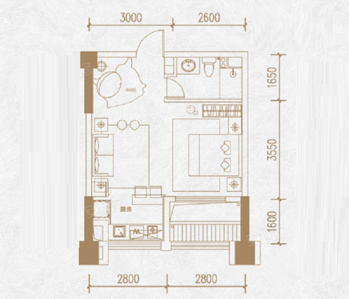 49平米的三居室，采用北欧风格装修的效果如何呢？-复地海上海装修