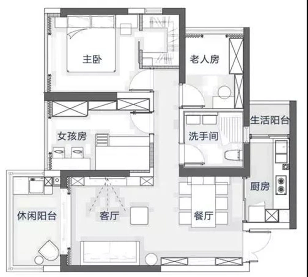 现代极简储物柜等多重功能，简直就是收纳神器。