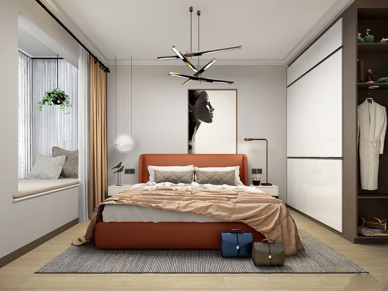 三居室的现代风怎么装修？让华润翡翠城这套112平米的装修案例给你点灵感！