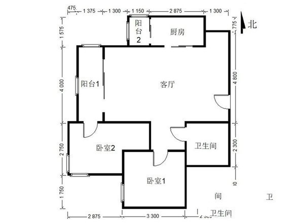 闺蜜家78.66平米，装修只用6万！全包二居室太合适有没有！-中车国际广场装修