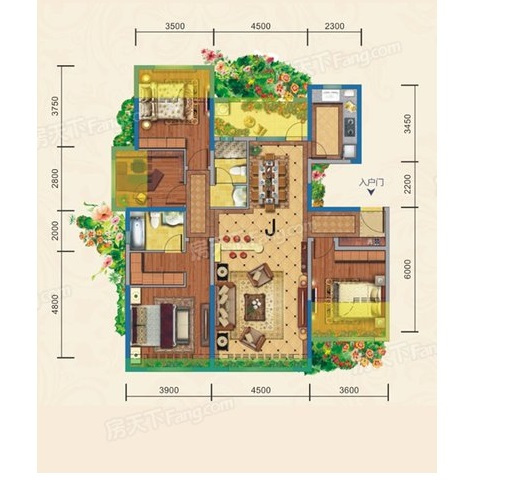 朋友买的145平米四居室，一共才花16万，这现代风格太美了！-金地南湖艺境装修