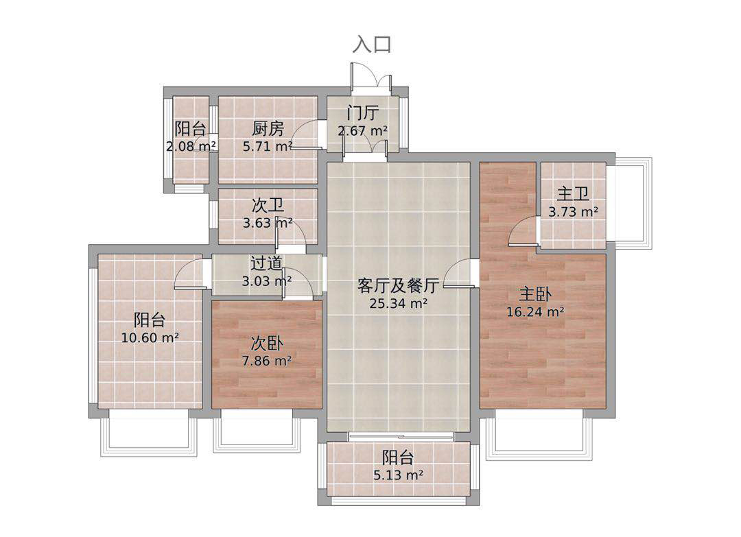 118平米，全包，现代风格的房子如何装修？-惠州星河丹堤别墅装修