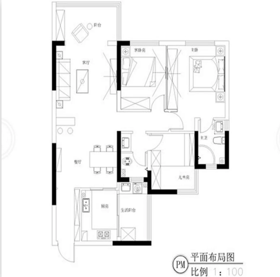 邻居花12万装修的89平米现代风格，比我家10万的都好！-南大和园装修