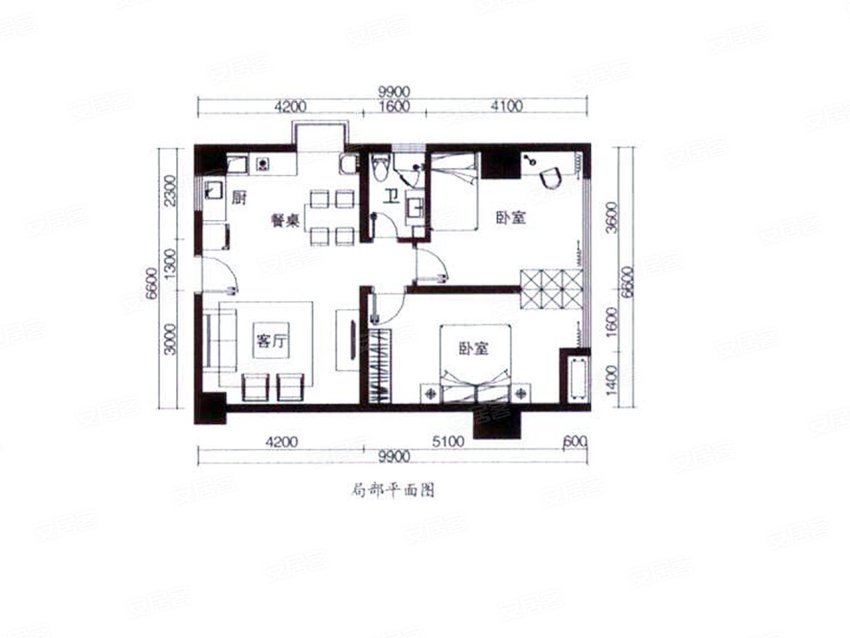 85.87平米的二居室装修价格是多少？全包12装修成什么效果？-恒大金都装修