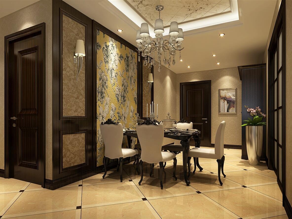 144平米三居室的欧式风格案例，全包只花21万！-上海绿城装修